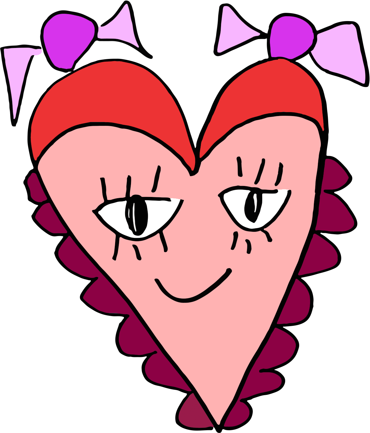 Heart guide character