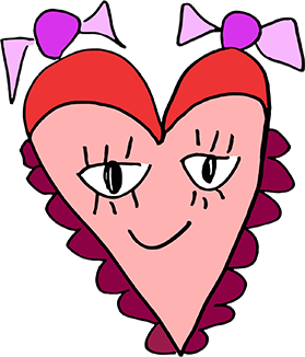 Heart guide character